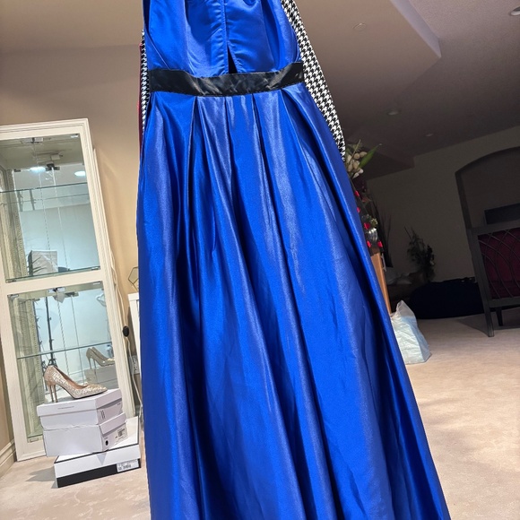 Royal Blue Formal Gown - Picture 3 of 4
